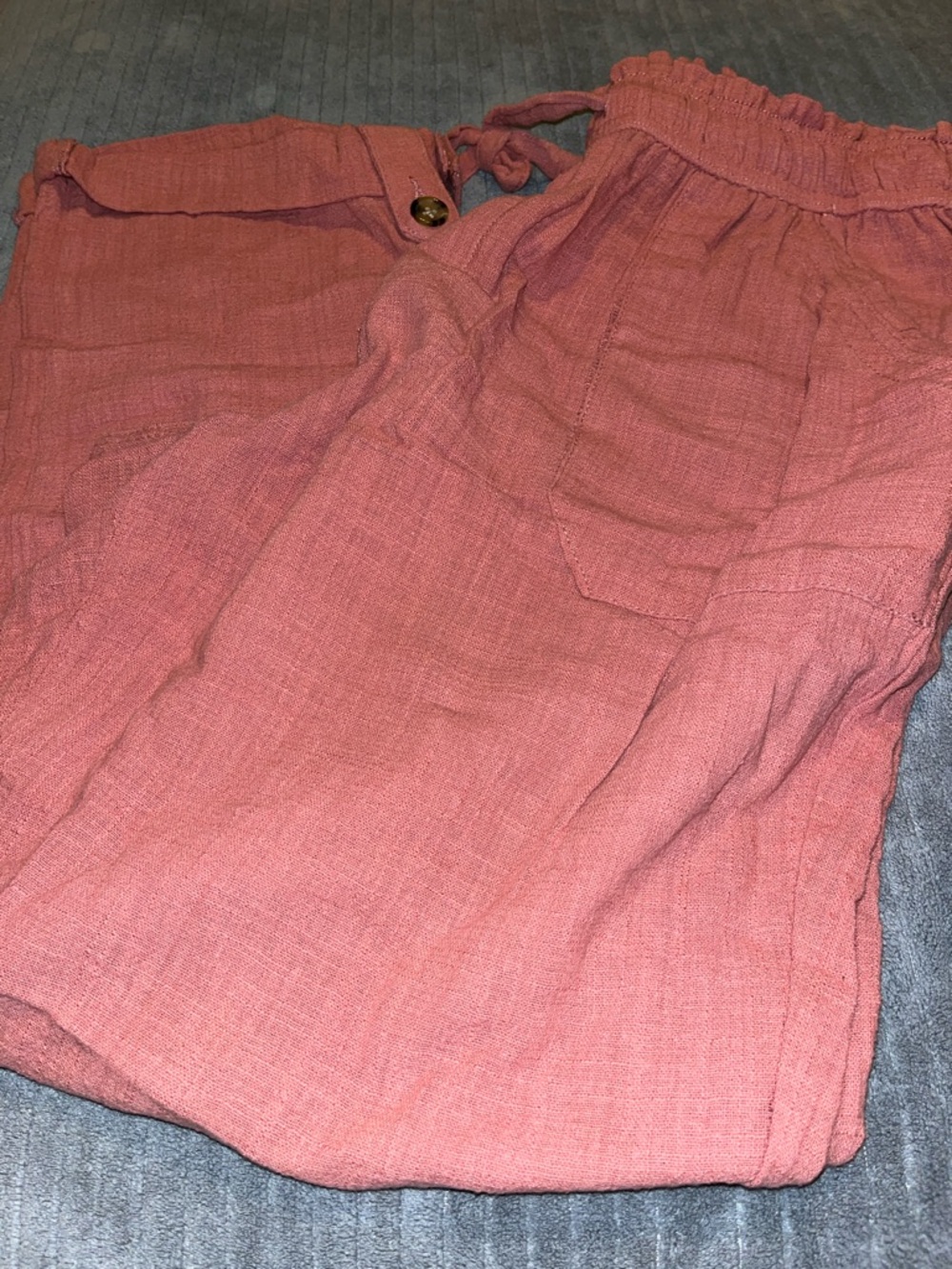 SO Women's Drawstring Joggers - Dusty Rose